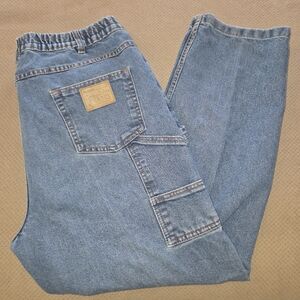 Haband Men's Casual Joe® Stretch Waist Jeans size 40 carpenter